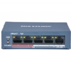 Switch Hikvision de 4 Puertos (MDI/MDI-X, 1 Gbps, PoE, 35W)