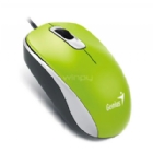 Mouse Genius DX-110 Ambidiestro (USB, Verde)