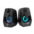 Parlantes Gamer Monster Space 2.0 RMS 6W (USB, LED Multicolor)