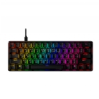 Teclado Mecánico HyperX Alloy Origins 60 RGB (Switch Red, Anti-Ghosting, Inglés, Negro)