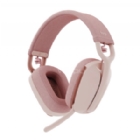 Audífonos Logitech Zone Vibe 100 (Over-Ear, Bluetooth, Rosado)
