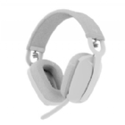 Audífonos Logitech Zone Vibe 100 (Over-Ear, Bluetooth, Blanco)