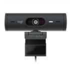 Cámara Web Logitech Brio 500 de 4 MP (Full HD, USB-C, Grafito)