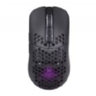 Mouse Gamer Monster Games Honeycomb de 6 Botones (6.400dpi, RGB, Negro)