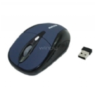 Mouse Inalámbrico Philco 245WA (Dongle USB, Azul)