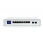 Switch Ubiquiti Enterprise de 8 Puertos (80 Gbps, SFP+, PoE+, 120W)