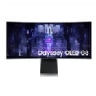 Monitor Gamer Samsung Odyssey OLED G8 Curvo de 34“ (VA, 4K UltraHD, 0.1ms, 175Hz, HDR10+, MDPort/HDMI/USB/LAN, FreeSync Pro)
