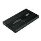 Cofre Clio para discos HDD o SSD de 2.5“ (SATA, USB 3.0, Negro)