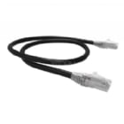 Cable Patch Exelink de 40 cms (CAT6, 26 AWG, Negro)