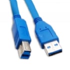 Cable USB-B Exelink de 2 metros (USB 3.0, Azul)