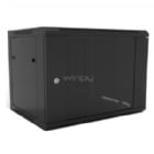 Rack de Muro Exelink 15U (60 x 60cm, Puerta de Vidrio, Negro)