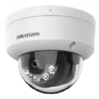 Cámara Domo Hikvision Smart Hybrid Light de Red (2MP, CMOS, Fixed, H.265+, IP67, IK08)