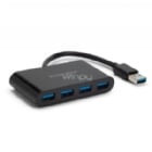 Adaptador Multipuerto HUB Kensington PocketHub de 4 puertos (USB 3.1 x4)