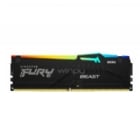 Memoria RAM Kingston FURY Beast RGB de 16GB (DDR5, 5600MHz, CL40, DIMM)