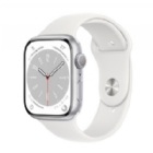 Apple Watch Series 8 de 41mm (OLED, GPS, Case Aluminio, Correa Deportiva Blanco estelar)