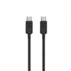 Cable USB-C a USB-C Dusted Rugged de 1.5 metros (USB 3.2, Negro)