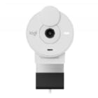 Webcam Logitech BRIO 300 (1080p@30fps, 2MP, Micrófono, USB-C, Blanco)