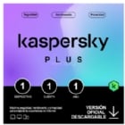 Licencia Antivirus Kaspersky Plus (1 Dispositivo, 1 Cuenta, 1 año, Descargable)