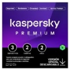 Licencia Antivirus Kaspersky Premium + Soporte (3 Dispositivos, 2 Cuentas, 2 años, Descargable)