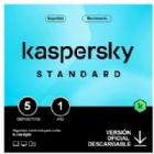 Licencia Antivirus Kaspersky Standard (5 Dispositivos, 1 año, Descargable)