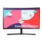 Monitor Curvo Samsung Essential de 27“ (VA, Full HD, 75Hz, HDMI+VGA, FreeSync, Vesa)