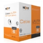 Cable de Red Nexxt de 305 metros (U/UTP, Cat6, 24AWG, Gris)