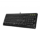 Teclado Genius Slimstar Q200 Diseño Compacto (Inglés, USB, Negro)