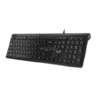 Teclado Genius SlimStar 230II (12 Teclas Multimedia, USB, Negro)