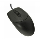 Mouse Ultra UT-100UN Standard (Scroll Óptico, Negro)