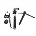 Kit Selfie Ultra 5 en 1 (Control Remoto, Negro)