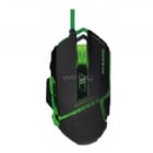 Mouse Gamer Wesdar GM2 (3.200dpi, Led Multicolor, Negro/Verde)