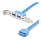 Cabezal Bracket StarTech de 2 puertos USB 3.0 (Conexión a Placa Base)