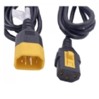 Cable de Alimentación de Bloqueo Enersafe IEC C14 a C13 V