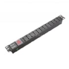 PDU Enersafe de 10A (1U, 220-250V, 12 salidas Italiano)