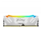 Memoria RAM Kingston Fury Renegade RGB White de 16GB (DDR5, 6400MHz, CL32, DIMM)