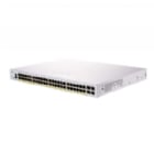 Switch Cisco CBS250 Smart de 48 Puertos (Gestionado, L3, 104 Gbps, SFP, PoE+, 195 W)