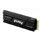 Unidad de Estado Sólido Kingston Fury Renegade de 2TB (M.2 NVMe, PCIe 4.0, Con Disipador)