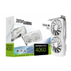 Tarjeta de Video Zotac Gaming GeForce RTX 4060 Twin Edge OC de 8GB GDDR6 (White Edition)