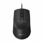 Mouse Philips SPK7104 (1.000dpi, USB, Negro)