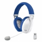 Audífonos Gamer Redragon Ire Pro Wireless (Dongle/Bluetooth/USB, Blanco/Azul)