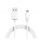 Cable micro USB Samsung para Galaxy S3/S4/ Note 2 (USB 2.0, Blanco)