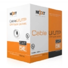 Cable de Red Nexxt de 305 metros (UTP, Cat5e, 25AWG, Azul)