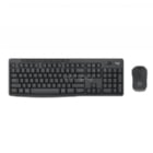 Kit Teclado + Mouse Logitech MK370 (Dongle USB, Español, Negro)