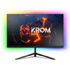 Monitor Gamer Krom Kertz RGB de 24“ (VA, Full HD, 1ms, 200Hz, D-Port+HDMI, Freesync, Vesa)