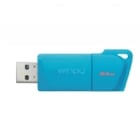 Pendrive Kingston DataTraveler Exodia M de 64GB (USB 3.2, Aqua Neón)