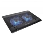 Cooler Notebook Thermaltake Massive 14² (2 Ventiladores, hasta 17“, USB x2, Negro)