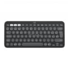 Teclado Logitech Pebble Keys 2 K380s (Bluetooth/ Dongle USB, Español, Grafito)