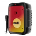 Karaoke Klipxtreme BoomFire X TWS (Bluetooth, LED, Negro)
