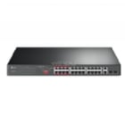 Switch TP-Link TL-SL1226P de 24 Puertos (Gigabit, SFP, 8.8Gbps, PoE+, 250W)