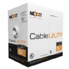 Cable de Red Nexxt de 102 metros (U/UTP, Cat5e, 24AWG, Gris)